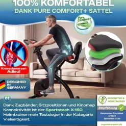 Sportstech X150 schwarz