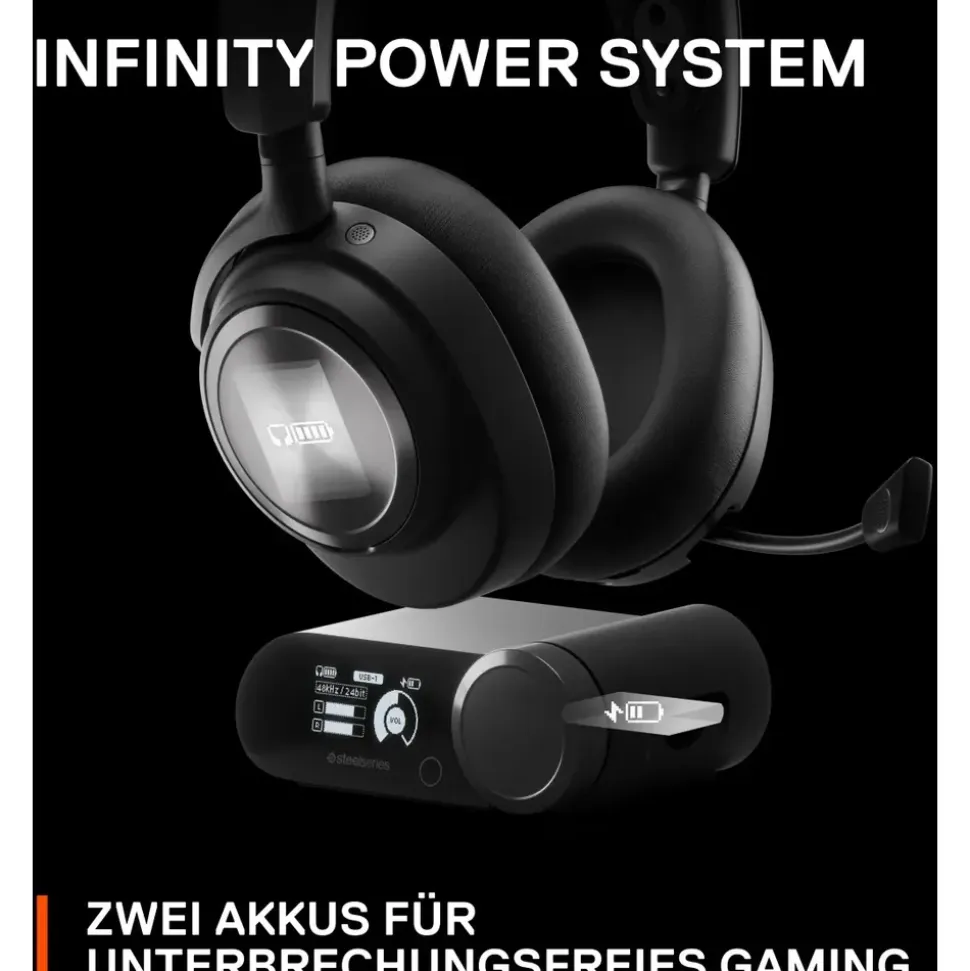 SteelSeries Arctis Nova Pro Wireless Schwarz
