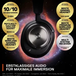 SteelSeries Arctis Nova Pro Wireless Schwarz