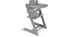 Stokke Tripp Trapp Bundle storm grey inkl. Baby Set2 + Tray