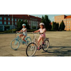 SUN BABY Heart Bike 24 Zoll silver moon blau