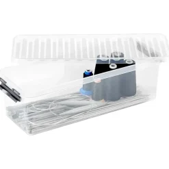 SUNWARE Q-Line Aufbewahrungsbox 48,5 x 19 x 14,7 cm 15-tlg. transparent