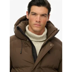 Superdry 5 Baffle Steppjacke Slate Brown S