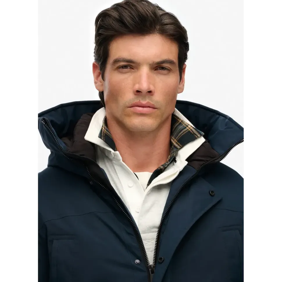 Superdry City Padded Parka blau M