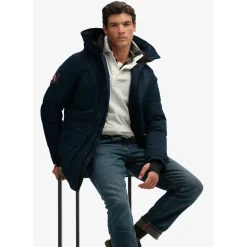 Superdry City Padded Parka blau M