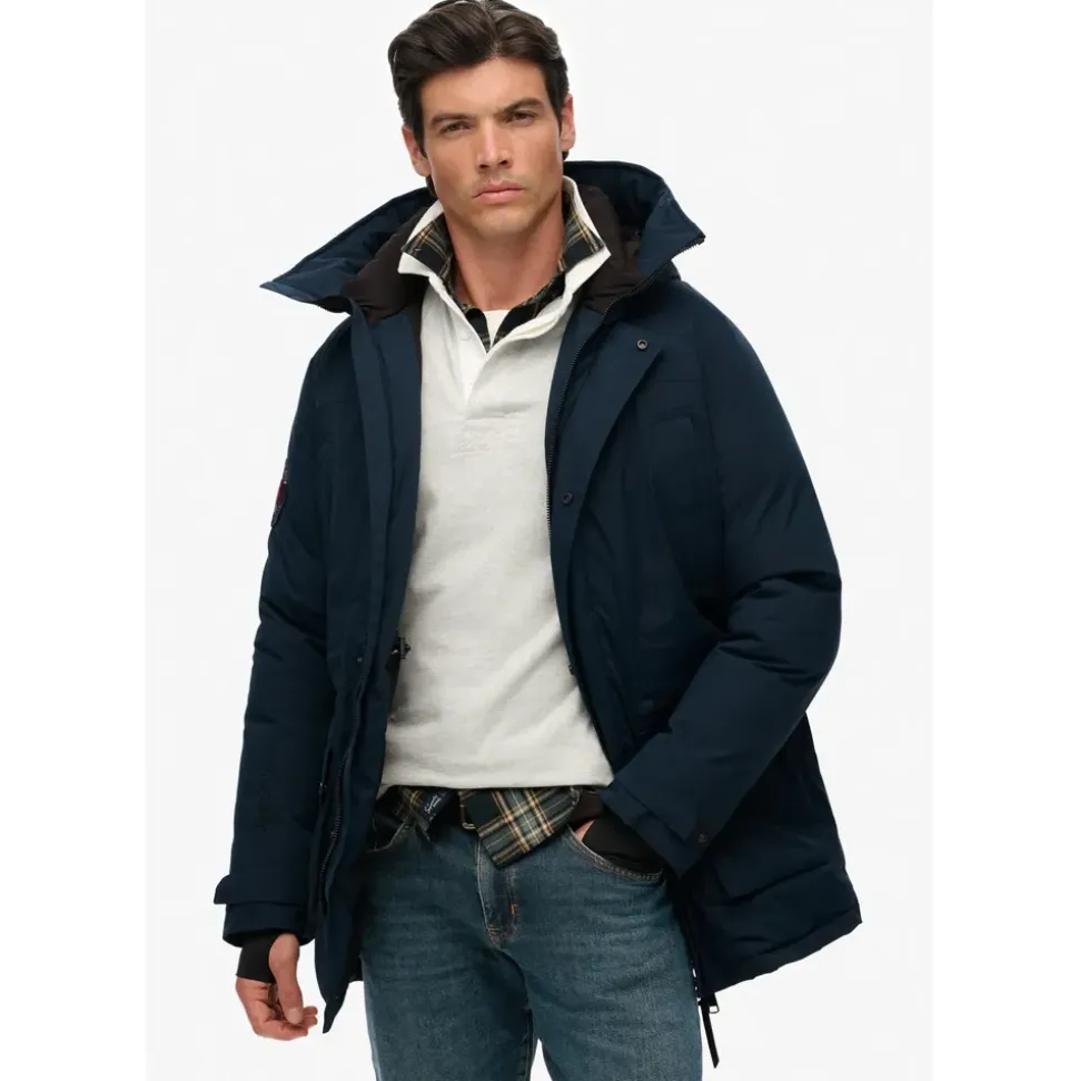 Superdry City Padded Parka blau M