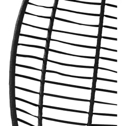 Svita Belly Hängesessel Schwarz