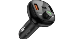 TECH-PROTECT CC06 3-port-kfz-ladegerät PD72W + Schwarz