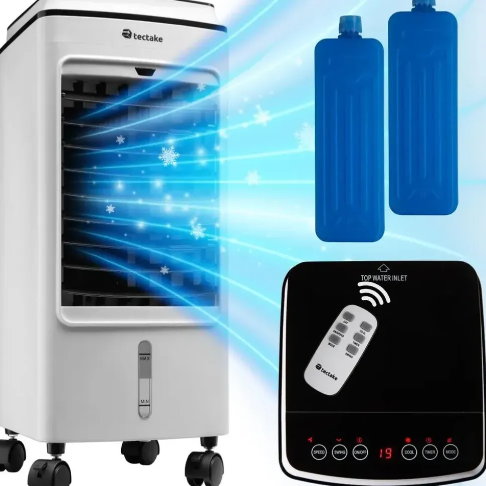 Tectake Klimagerät 403915 weiß mobil