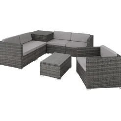 Tectake Pisa Rattan Lounge