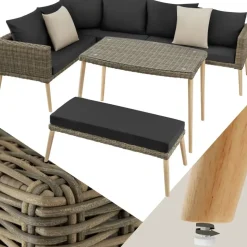 Tectake Pula Rattan Lounge