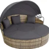 Tectake Sonneninsel Rattan