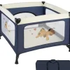 Tectake Tommy Junior 105 x 105 cm blau
