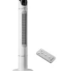 Tectake Turmventilator 110 cm Weiß