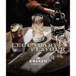 The Kraken Black Spiced 40% vol 0,7 l
