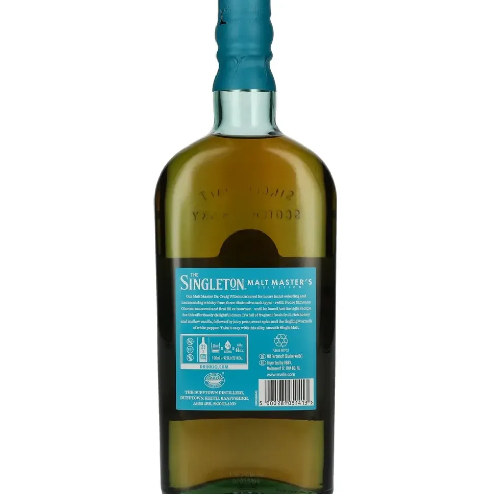 The Singleton of Dufftown Singleton of Dufftown Malt Master's Selection 40% vol 0,7 l Geschenkbox