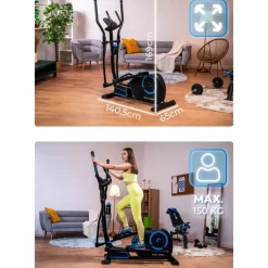 thunder® ZEPHYR Crosstrainer Schwarz