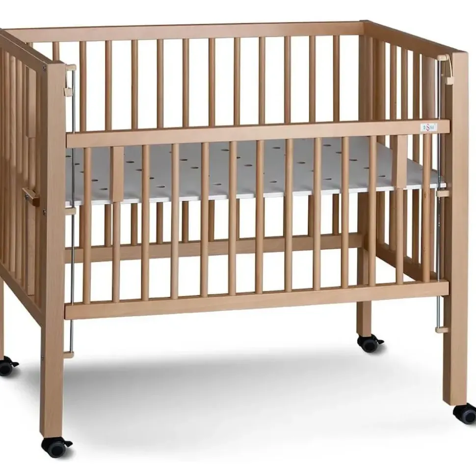 tiSsi MAXI Boxspring Beistellbett natur