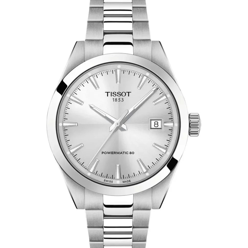 TISSOT Gentleman Edelstahl 38 mm T165.807.11.031.00