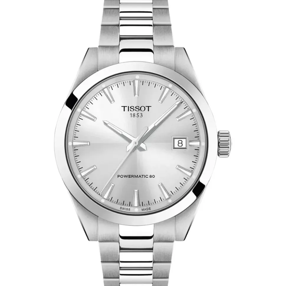 TISSOT Gentleman Edelstahl 38 mm T165.807.11.031.00