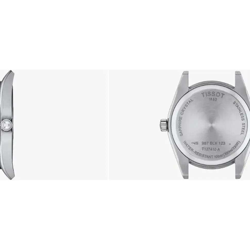 TISSOT Gentleman Edelstahl 40 mm T127.410.11.051.00