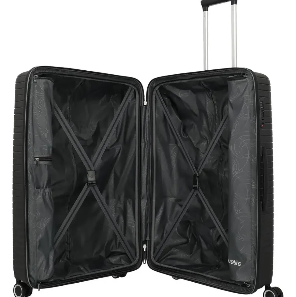 Travelite Orbita Koffer-Set 3-tlg. schwarz