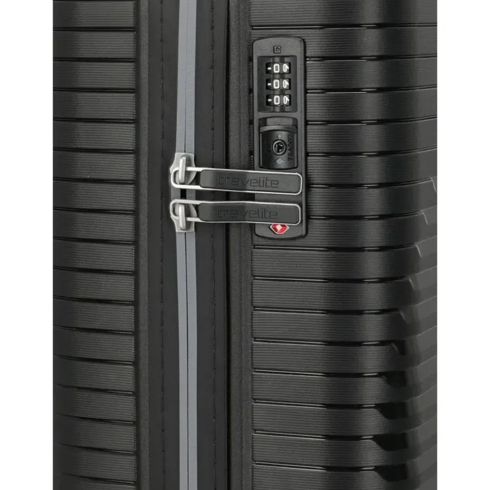 Travelite Orbita Koffer-Set 3-tlg. schwarz