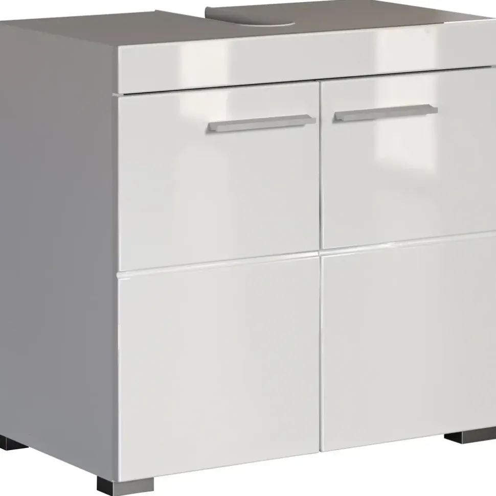 trendteam Amanda 60 x 56 x 34 cm weiß hochglanz