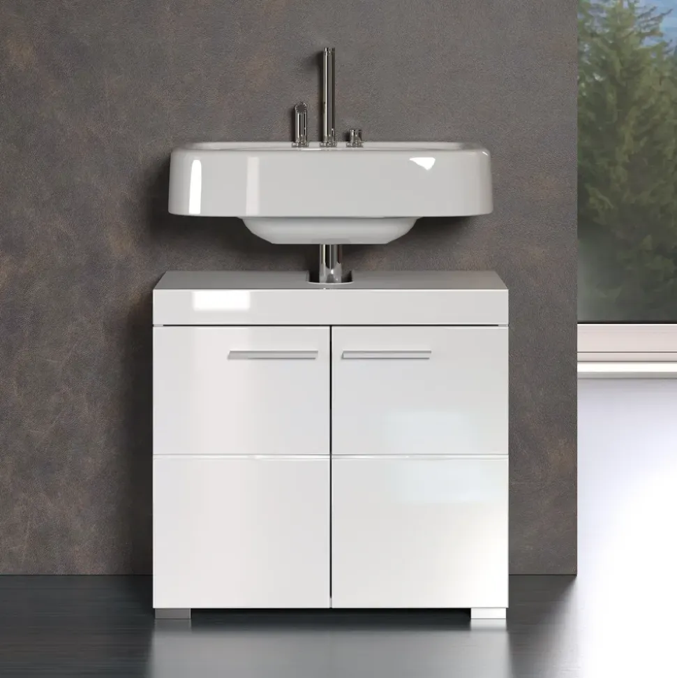 trendteam Amanda 60 x 56 x 34 cm weiß hochglanz