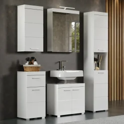 trendteam Amanda 60 x 56 x 34 cm weiß hochglanz
