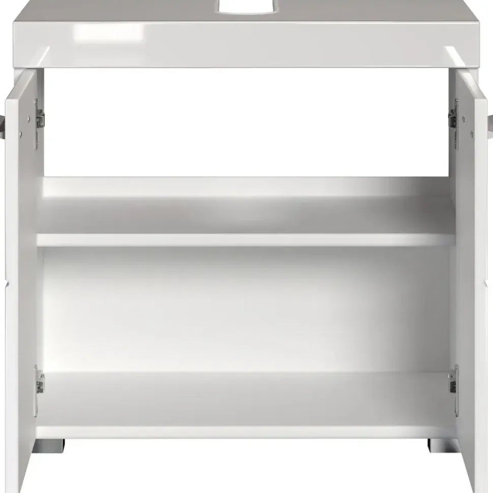 trendteam Amanda 60 x 56 x 34 cm weiß hochglanz