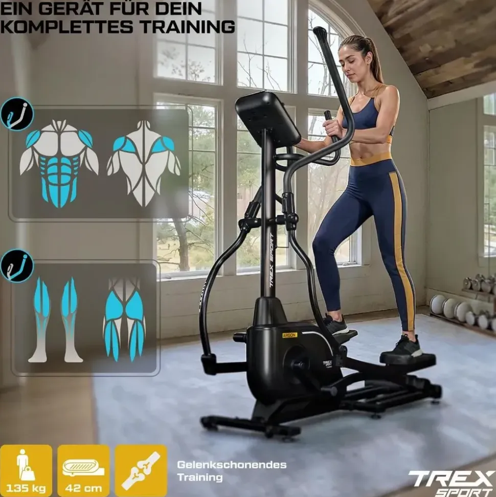 trex sport TX-900ECT Schwarz
