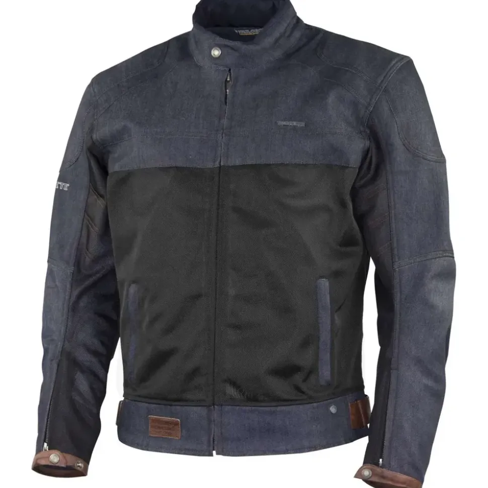 Trilobite Airtech Motorradjacke Blau/Schwarz S