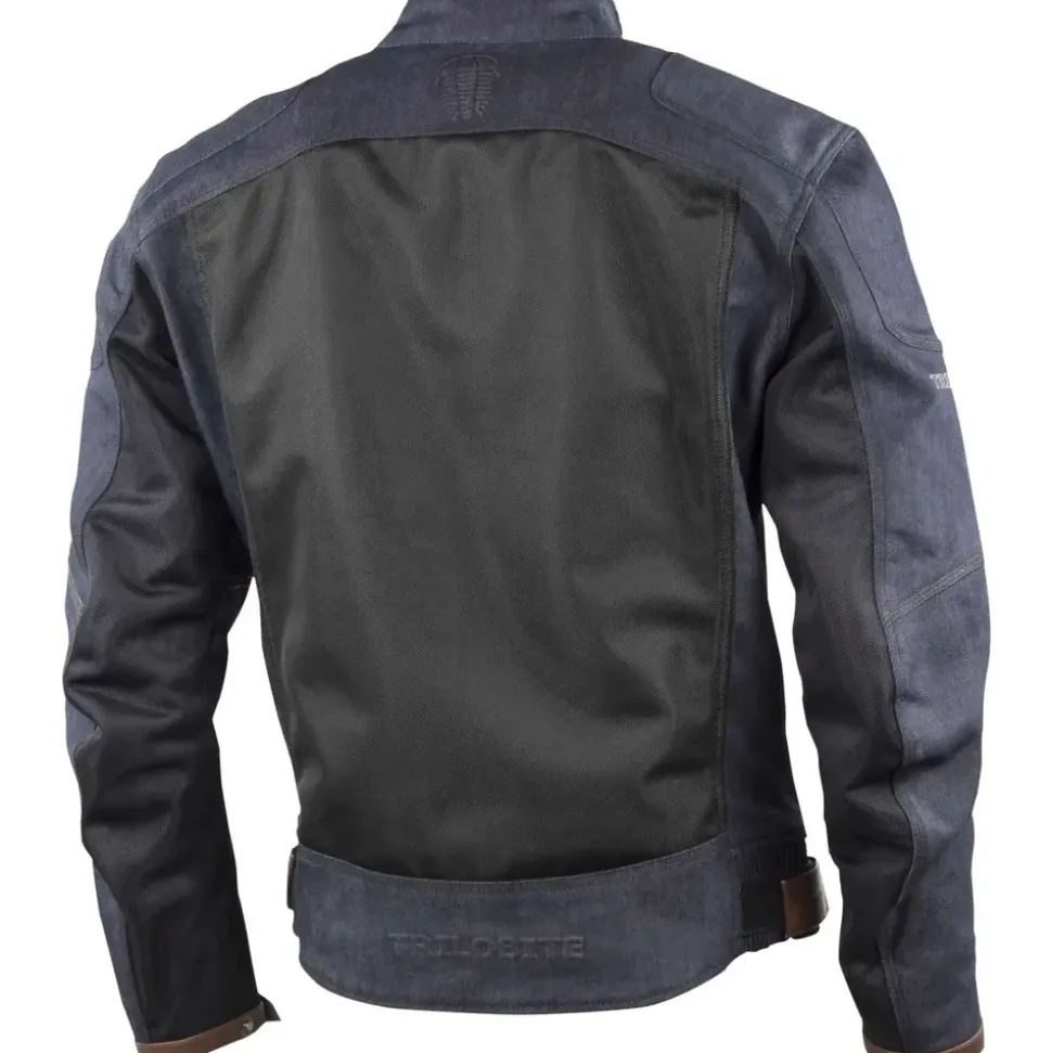 Trilobite Airtech Motorradjacke Blau/Schwarz S
