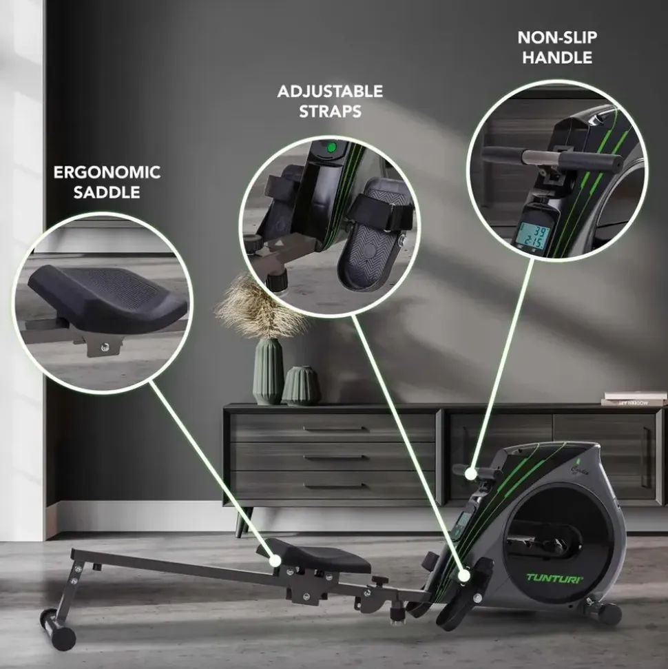 Tunturi Cardio Fit R20 Schwarz/Grau/Grün