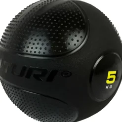 Tunturi Unisex Erwachsene Functional Fitness Slam Ball 5 kg – Schwarz, 1 Stück