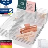 uandu Schubladen Organizer 25er Set 1-tlg. Transparent