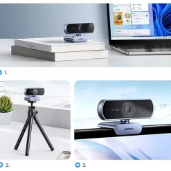 UGREEN FineCam Lite 1080P Grau