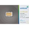 Umicore 1 Gramm Goldbarren Umicore