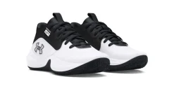Under Armour GS Lockdown 7 Basketballschuhe Kinder 102 white/black/black 38.5