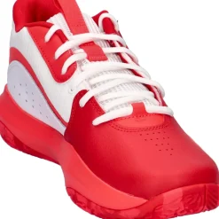 Under Armour Herren Basketballschuhe Lockdown 7 3028512-104 43 / White Red / 43