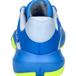 Under Armour Herren Basketballschuhe Lockdown 7 Low, leichter Basketball Schuh, robuste Sportschuhe für Outdoor- und Hallensport, atmungsaktive Turnschuhe,Blue Calm / Blue Atlantis / High Vis Yellow,43