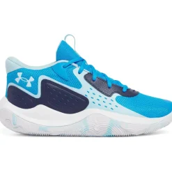 Under Armour Jet '23 Basketballschuhe 428 electric blue/midnight navy/stream 45.5