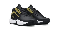 Under Armour Lockdown 7 Basketballschuhe 001 black/black/metallic gold 46