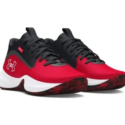 Under Armour Lockdown 7 Basketballschuhe 600 red/black/white 46