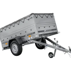 UNITRAILER Garden Trailer 200 Kipp Silber