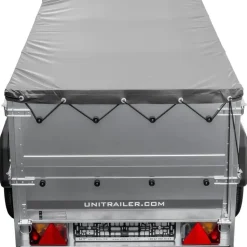 UNITRAILER Garden Trailer 200 Kipp Silber