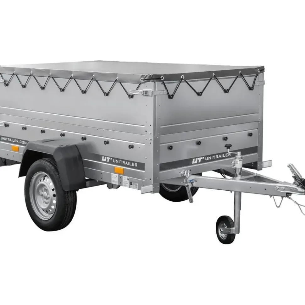 UNITRAILER Garden Trailer 200 Kipp Silber