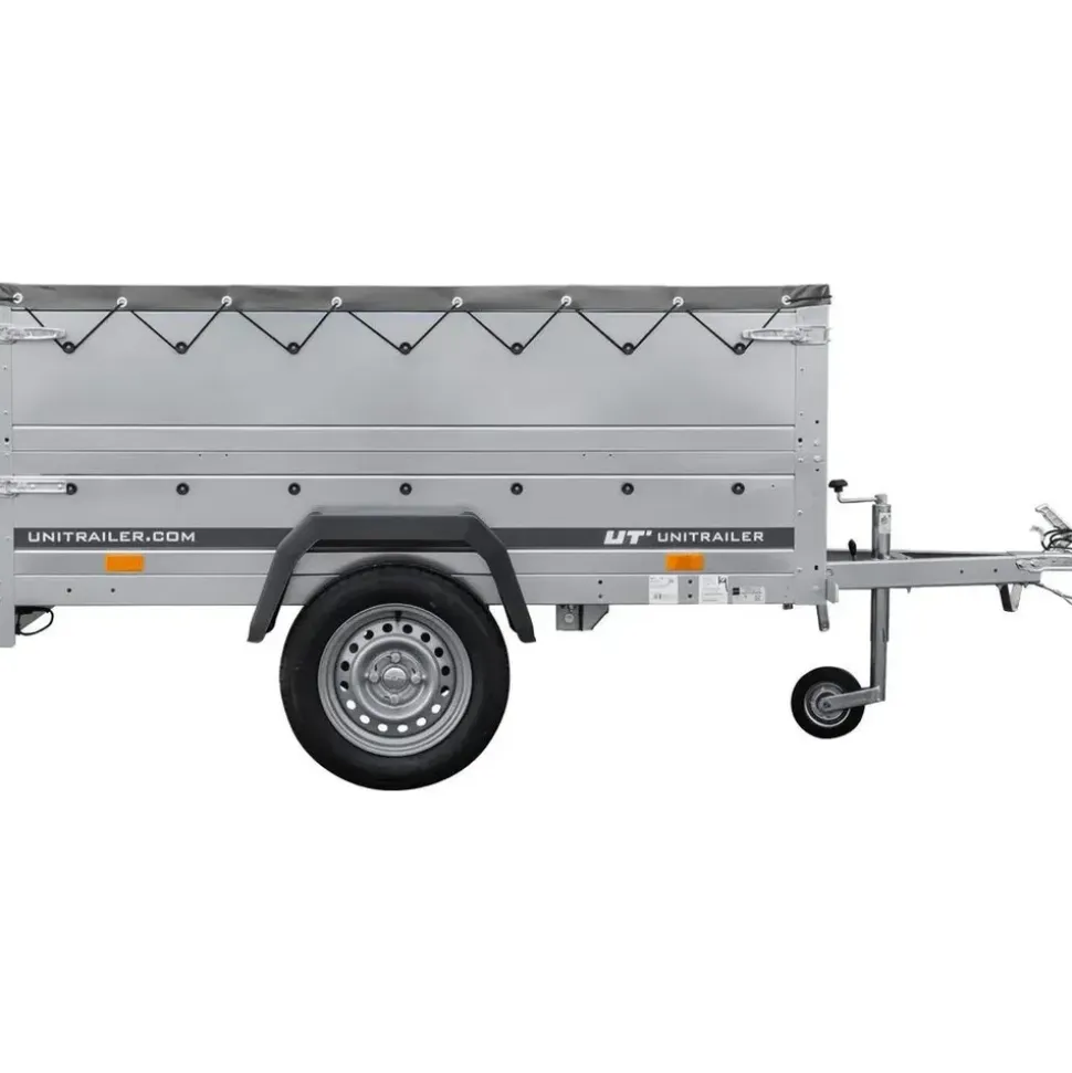 UNITRAILER Garden Trailer 200 Kipp Silber
