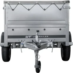UNITRAILER Garden Trailer 200 Kipp Silber